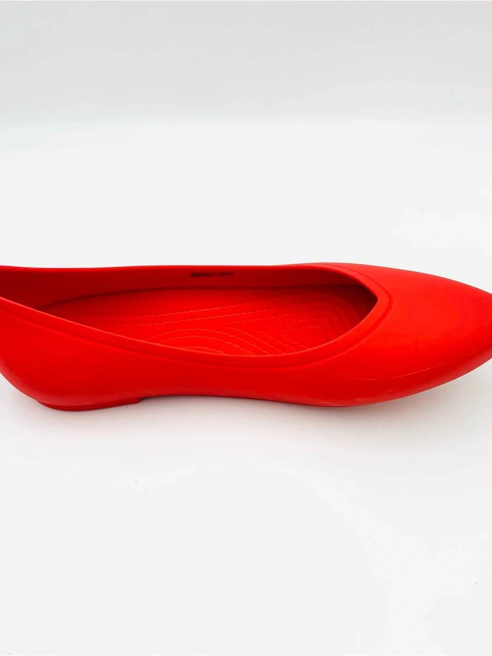 CROCS shoes Brooklyn Pointed Toe ballet Flats comfort classic red women size 7 - Picture 5 of 10